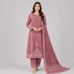 Embroidered 3 Piece Suit for Women