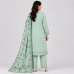 Embroidered 3 Piece Suit for Women